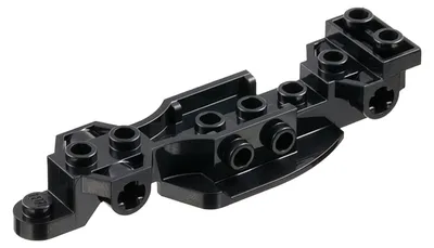 Immagine prodotto di LEGO, base per veicolo nera, modello 3 x 9 x 1 1/3, base per auto da corsa di Formula 1 (6667) – nuovo
