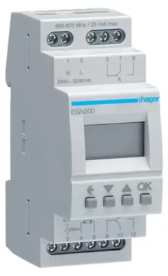 Produktbild von Hager EGN200 - 2 Channels - Timer - kabellos