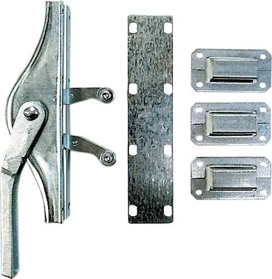 Produktbild von Tortreibriegel 902 DIN links / rechts verzinkt Materialmix Vierkantstange 10x10 mm