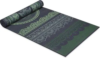 Image de Tapis de fitness - Réversible, épaisseur 6 mm - Antidérapant, pour le yoga et le Pilates - Tapis de fitness pour exercices au sol - 173 cm x 61 cm - Très épais