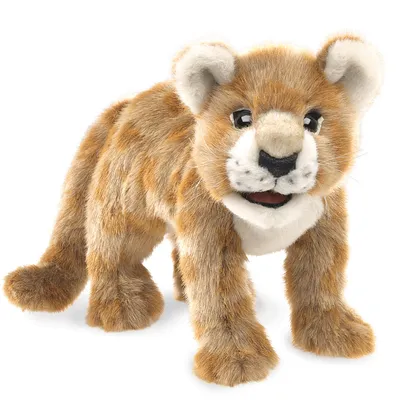 Produktbild von Folkmanis Handpuppe Löwenbaby 3064