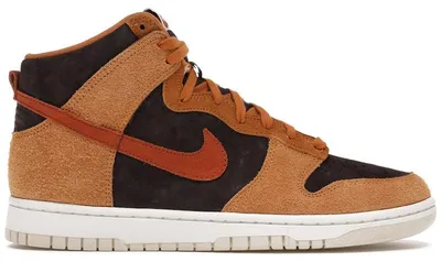 Imagen del producto de Nike Dunk High PRM en color marrón oscuro (Dark Russet) - Talla EU 47.5