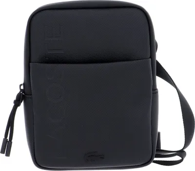 Produktbild von LACOSTE Umhängetasche L.12.12 Concept S Flat Crossover Bag S Black schwarz