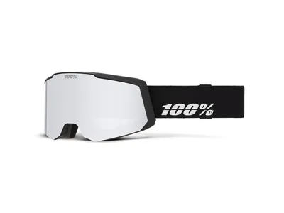 Image de Lunettes de ski 100% Snowcraft S HiPER noir / argent miroir