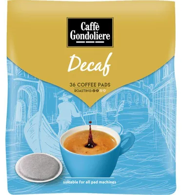 Zdjęcie produktu dla Caffe Gondolier Kawa bezkofeinowa w saszetkach 250g – aromatyczna przyjemność bez kofeiny