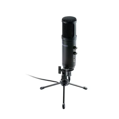 Produktbild von NACON PCST-200MIC, Tischmikrofon, 16 Bit, 48 kHz, Unidirektional, Kabelgebunden, 3,5 mm (1/8")