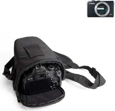 Produktbild von K-S-Trade Kameratasche Fototasche Schultertasche Umhängetasche kompatibel mit Canon EOS M100 Colt  für Systemkameras Schutzhülle bag Zubehörtasche