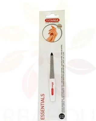 Produktbild von TITANIA Solingen Sapphire Nail File 4 Inches Multi-Coloured