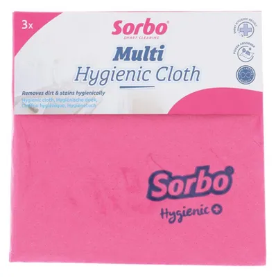 Produktbild von Sorbo Hygiene+ Haushaltstücher 3er-Set