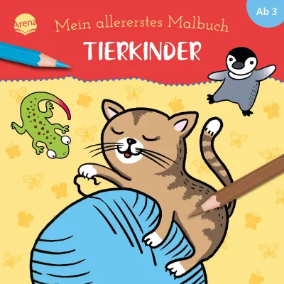 Produktbild von Mein allererstes Malbuch. Tierkinder