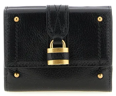 Produktbild von Chloé Kartenetui aus Leder in Schwarz CH26SP914O37001