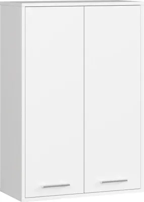 Image de Armoire de salle de bain suspendue MERALYA - blanche