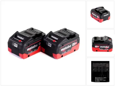 Zdjęcie produktu dla Metabo LiHD 2x akumulator 18V 8,0Ah ( 625369000 )