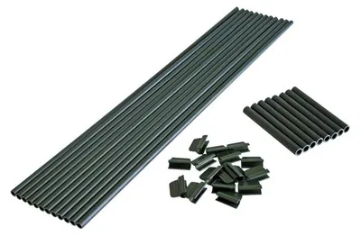 Produktbild von Folienbeet-Set aus Tunnelbögen & Klammern OHNE Folie