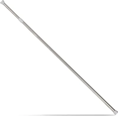 Produktbild von Famanu Teleskopstange Multifunktional - 110 - 200 cm - Edelstahl - ohne Bohren - Silber