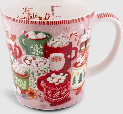 Produktbild von Kaffeebecher Sweet Winter, Kaffeetasse Tassen Teetassen Henkelbecher Kakao Marshmellows