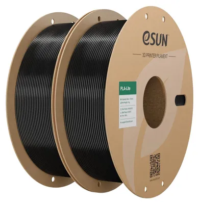Produktbild von eSUN PLA Filament 1.75mm, Schwarz,2KG
