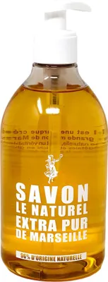 Produktbild von Savon de Marseille Extra Pur Le Naturel – 500 ml Flüssigseife aus Frankreich