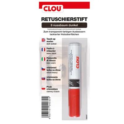 Produktbild von Clou Retuschierstift nussbaum-dunkel