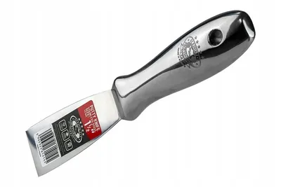 Produktbild von Malerspachtel MONOLIT 40mm – Edelstahl, einteilig, ergonomisch, ideal für Wände, Decken und Gipskarton