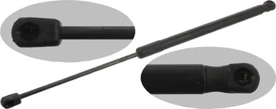 Produktbild von FEBI BILSTEIN 38523 Gasfeder Heckklappendämpfer für CITROËN DS4 510mm