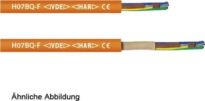 Obrázok produktu pre HELU KABEL H07BQ-F 3G1,5 mm² Pripojovací kábel zariadenia AD 8,0 mm – 10,4 mm Menovité napätie Uo/U 450 V/750 V – 1 meter