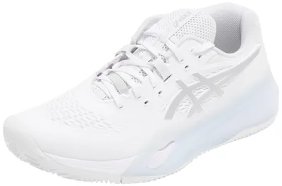 Produktbild von ASICS GEL RESOLUTION X CLAY Damen Tennisschuhe, Weiß/Reinsilber, Größe 36