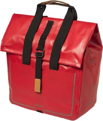 Zdjęcie produktu dla Torba Basil Urban Dry Shopper Single – na bagażnik czerwona 17694