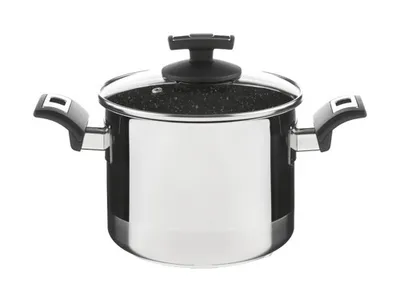 Obrázek produktu pro KOLIMAX CERAMMAX PRO COMFORT hrnec s poklicí 18cm 3,0l, granit černá