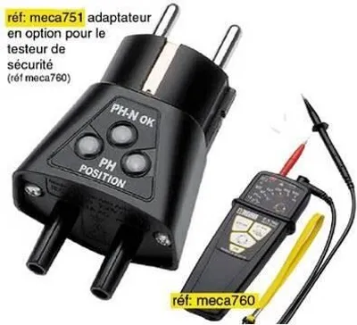 Image de TESTEUR PRIS 2 adaptateur