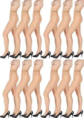 Produktbild von Giulia Feinstrumpfhose Like 20 Den (12er Set) Daino S