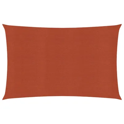 Produktbild von Sonnensegel 160 g/m² Terrakottarot 6x8 m HDPE