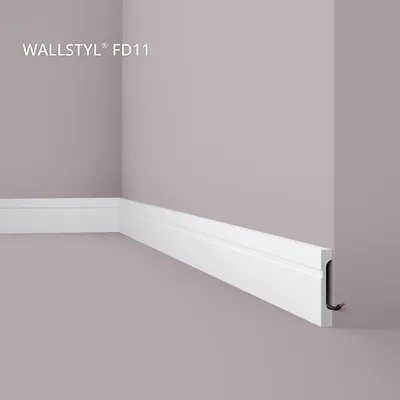Produktbild von NMC FD11 WALLSTYL Sockelleiste Zierleiste Stuckleiste 2 m