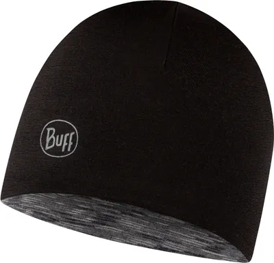 Immagine prodotto di BUFF Berretto reversibile in Lana leggera Berretto reversibile nero-grafite multistripes