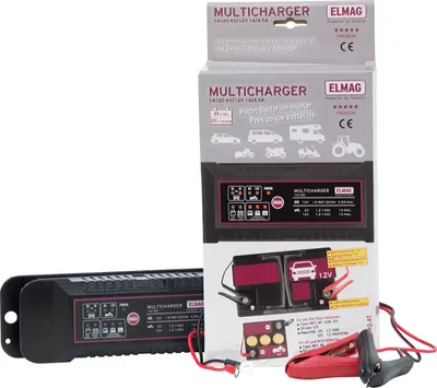 Image de Chargeur de batterie automatique 6/12 V. MULTICHARGER 14120