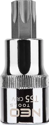 Zdjęcie produktu dla NEO TOOLS Końcówka Torx na nasadce 1/2", T55 x 55 mm
