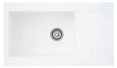 Produktbild von respekta Mineralite Einbauspüle 1 Becken Denver 86 x 50 cm 86 x 50 cm
