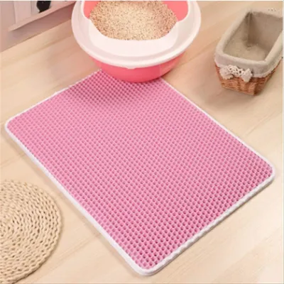Image de Tapis pour animaux à deux couches avec design respirant pour chats
