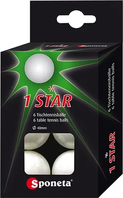 Immagine prodotto di Palline da ping pong SPONETA * 6 pz