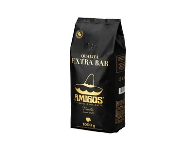 Zdjęcie produktu dla Amigos Caffé Qualitá Extra, ziarnista kawa, 1 kg