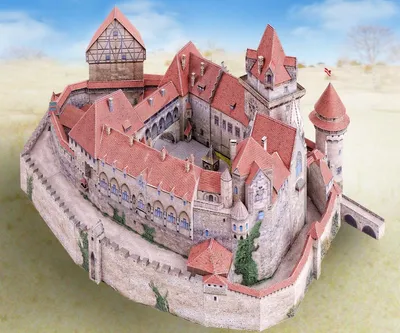 Image de Arc de Schreiber Château de Kreuzenstein, 1:250
