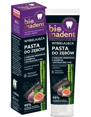 Obrázek produktu pro Zubní pasta s černým uhlím a fíkovým extraktem, objem 100 ml