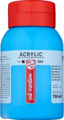 Produktbild von ROYAL TALENS Acrylfarbe ArtCreation brillantblau 750 ml