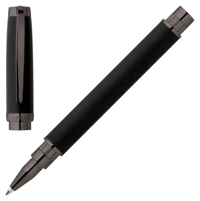 Produktbild von Cerruti Myth Tintenroller in Schwarz, 13 mm Durchmesser, 144 mm Höhe
