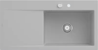 Produktbild von Villeroy & Boch Keramikspüle 336102SM, Subway Style 60 Einbauspüle - inkl.