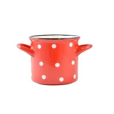 Obrázok produktu pre Miska na polievku Dots Red 385ml 53798