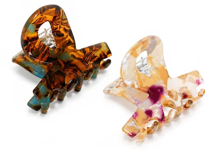 Image de Horizane Lot de 2 Mini Pinces Crabe Cheveux Accessoire Coiffure