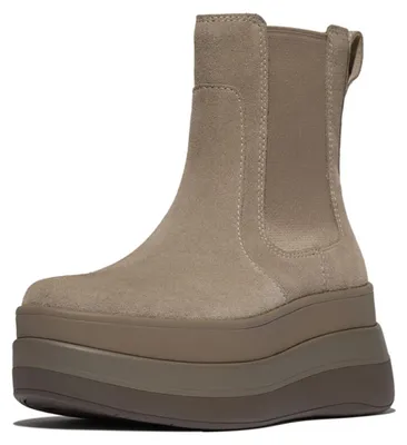 Produktbild von FITFLOP FitFlop F-Mode Stack Suede Chelsea Boots  42