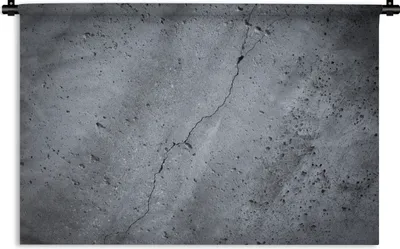 Produktbild von MuchoWow® Wandteppich Wandbehang Beton - Grau - Riss 60x40 cm Tapisserie Dekoration Wandtuch - Wanddekorationen