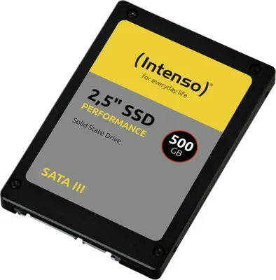 Produktbild von 2,5' SSD SATA III 500GB Performance 550 MB/Sek Interne SSD-Festplatte